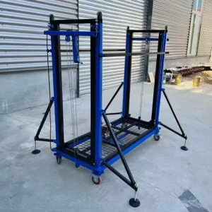 Indoor/outdoor automatic scaffolding, electric scaffolding lift, 9-meter lifting ladder, light scaffolding, electric scaffolding