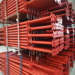 Scaffolding feet, building galvanized steel pillars, support pillars, adjustable jacks, scaffolding concrete steel pillars