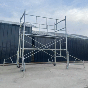 Mobile scaffolding